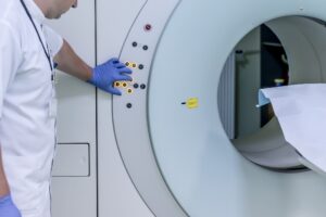 An MRI machine to see what an MRI is and when an MRI is needed