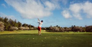 Person Golfing