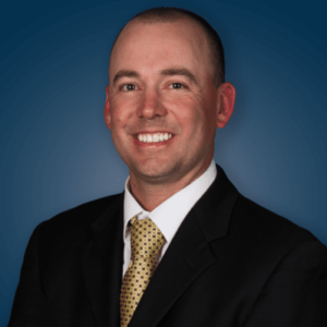 Aaron White, PA-C, specializing in the treatment of low back pain.