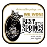 Best of the Springs Winner Icon from the Gazette Colorado Springs Orthopaedic Group Colorado Orthopedics