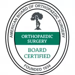 Orthopaedic Surgery Board Certified Logo