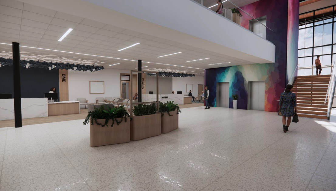 Internal view of CSOG New South Building Clinic and Services